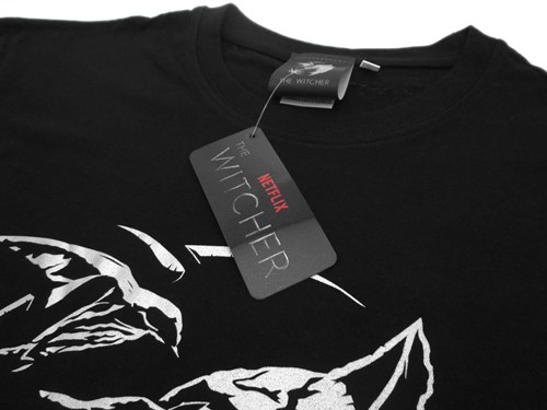 THE WITCHER - EMBLEMA T-shirt L nera