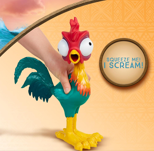 JAKKS PACIFIC Oceania 2 gallo Squeeze & Scream HeiHei
