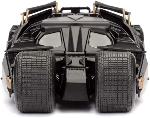 BATMAN : IL CAVALIERE OSCURO -BATMAN &  BATMOBILE DIECAST MODEL SCALA 1/24