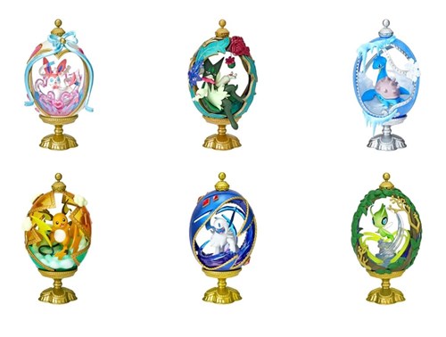POKEMON Re-Ment: Ovaltique Collection Vol.2 - 6pz (Prodotto da collezione)