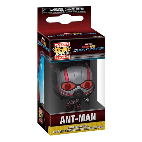 FUNKO POP  Marvel: Ant-Man and the Wasp Quantumania - Portachiavi Ant-Man 4 cm