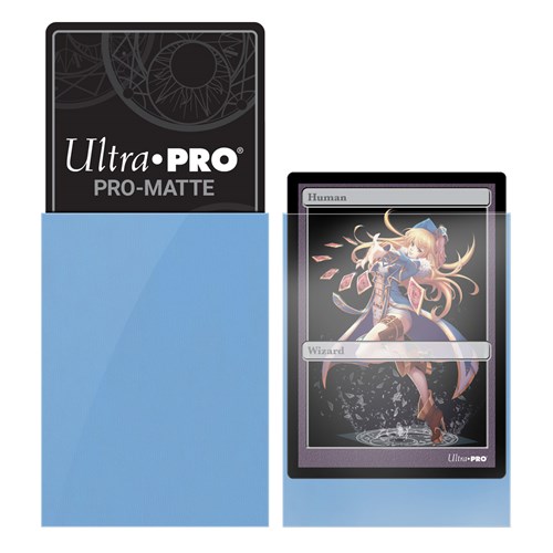 ULTRA PRO 60 Deck Protector Sleeves PRO-Matte Small - Light Blue