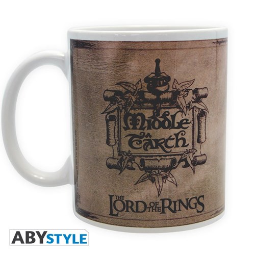 LORD OF THE RINGS - Tazza 320 ml: "Map"