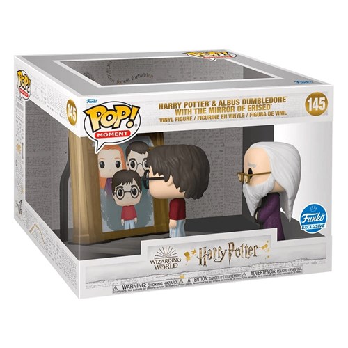 FUNKO POP Harry Potter - 145 Harry Potter & Albus Dumbledore w/The Mirror of Erised (Exclusive)