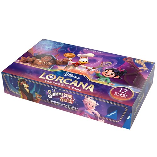 RAVENSBURGER DISNEY: LORCANA - SET 5 SHIMMERING SKIES BOOSTER DISPLAY (24 BUSTE) - ENG