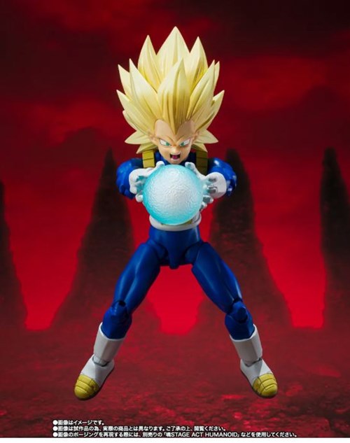 BANDAI 114592 Dragon Ball Daima Super Saiyan 3 Vegeta S.h.figuarts