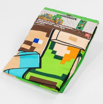 Aymax - Minecraft - Asciugamano 70X140CM 100% POLYESTER